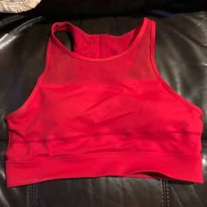 Red All Star Bra EUC!